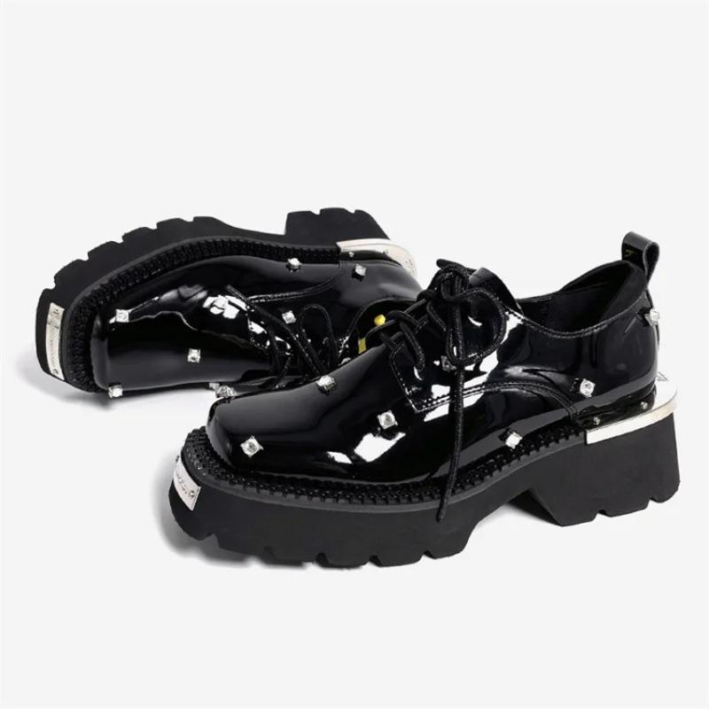 Women Loafers Crystal Platform - Sandals 评论和价格