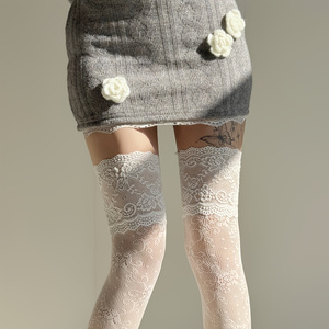 1 Pair Women's Over-Knee Socks - Boots 评论和价格