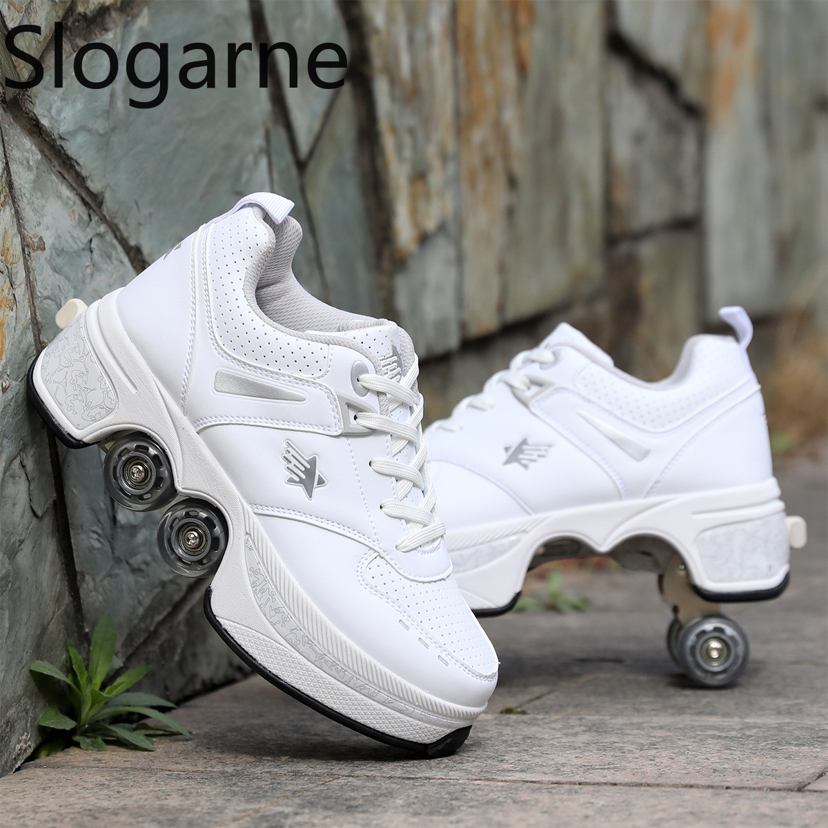 Women 4 Wheels Deformation Rol - Running Shoes 评论和价格