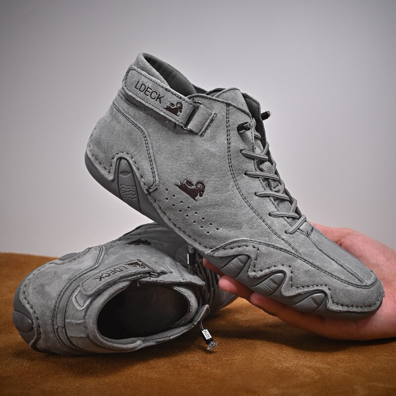 Men Boots Casual Motorcycle Wi - Waterproof Goretex Running Shoes 评论和价格