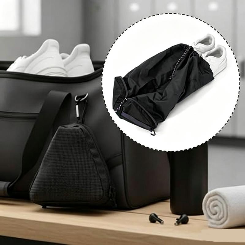 Foldable Travel Shoe Bag Black - Men'S Shoes 评论和价格
