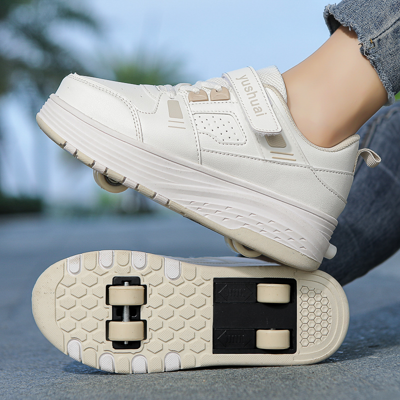 Four-Wheeled Roller Skates for - Running Shoes 评论和价格